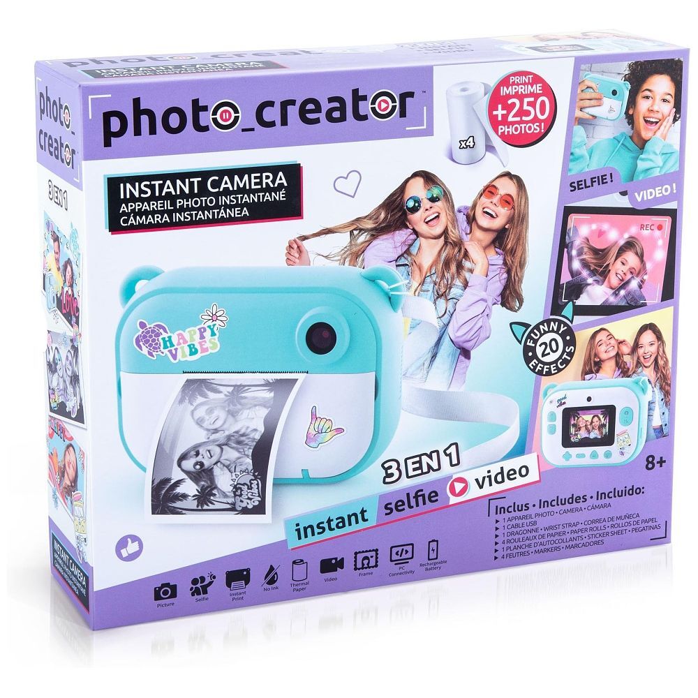 CANAL TOYS Photo Creator appareil photo instantané pour enfants (CLK001)