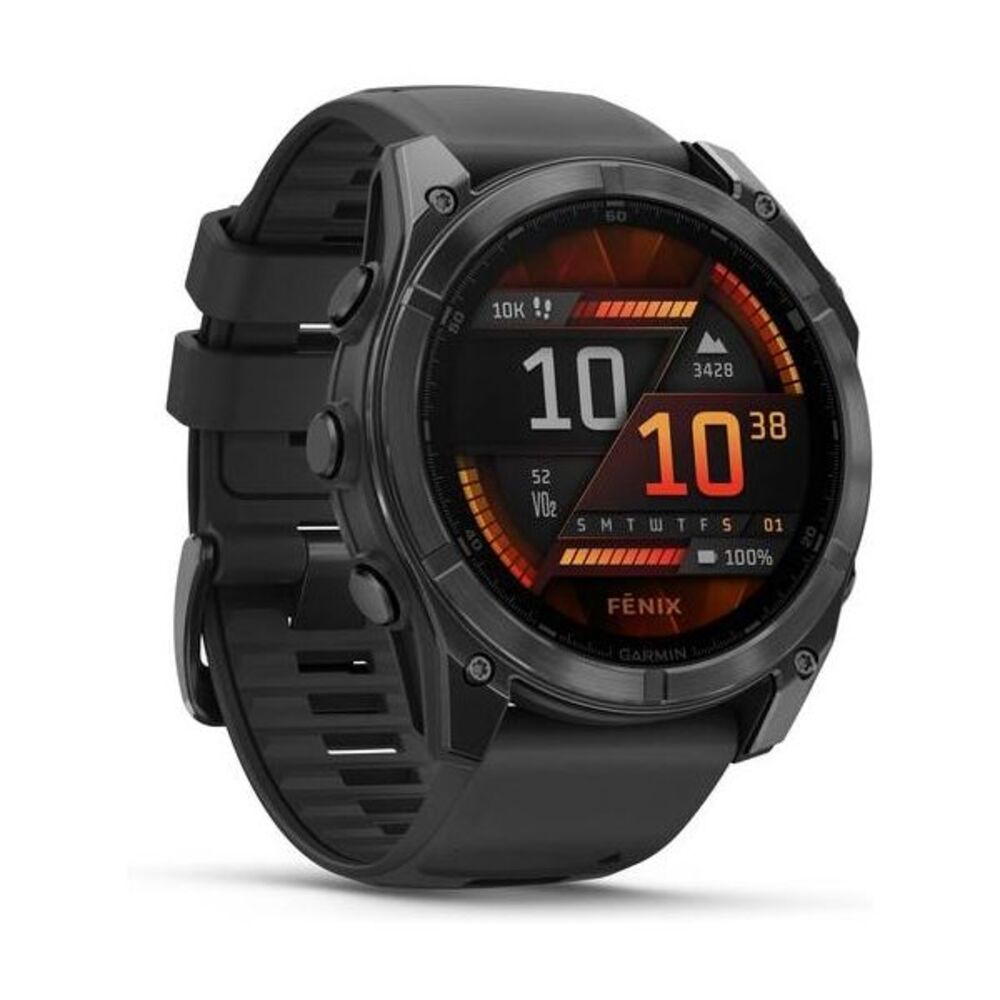 Garmin fenix 8 51 mm AMOLED, gris ardoise / noir (010-02905-00)