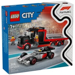 LEGO City Camion F1 avec voiture de course Audi F1 (60493)