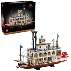 LEGO Ideas Bateau à vapeur à roue à aubes 21356