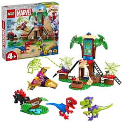 LEGO Marvel Le duel dans la cabane dans l'arbre : Spidey-Rex contre Gobby-Raptor
