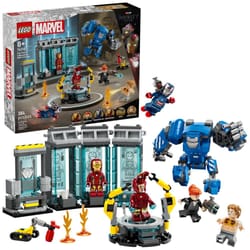 LEGO Marvel Laboratoire d'Iron Man : Salle des armures