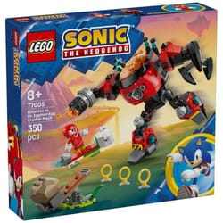 LEGO Sonic the Hedgehog Knuckles contre le robot Egg Crusher du Dr Eggman 77005