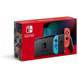 Nintendo Switch Joy-Con bleu néon et rouge néon