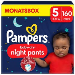 Pampers Baby-Dry Night Pants taille 5 (12-17 kg) 160 pièces