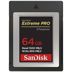 SanDisk Extreme PRO CFexpress 2.0 Type B 64 Go SDCFE-064G-GN4NN