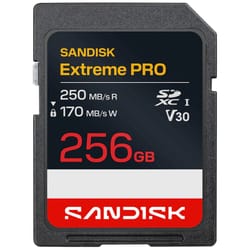 SanDisk Extreme PRO carte SD UHS-I 256 Go